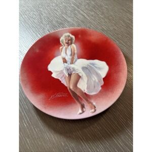 Vintage 1990 Marilyn Monroe "In The Seven Year Itch" Delphi Plate No. 19284F